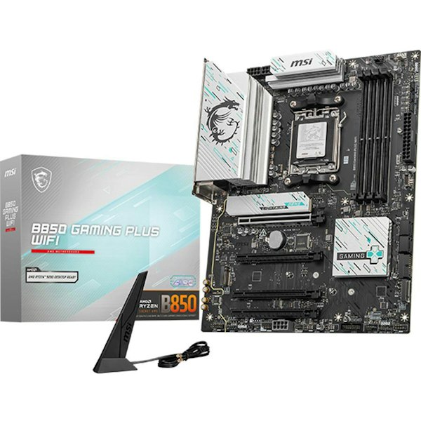 MSI B850 Gaming Plus WiFi AM5 ATX Desktop Motherboard
