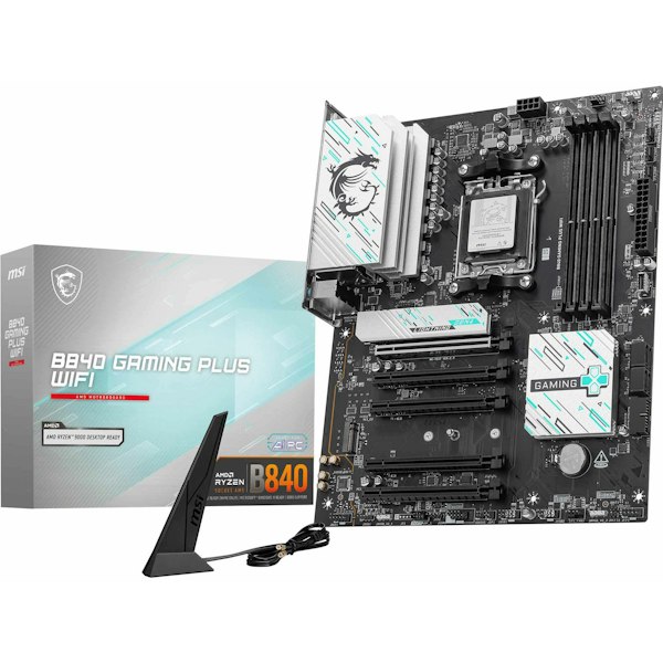 MSI B840 Gaming Plus WiFi AM5 ATX Desktop Motherboard