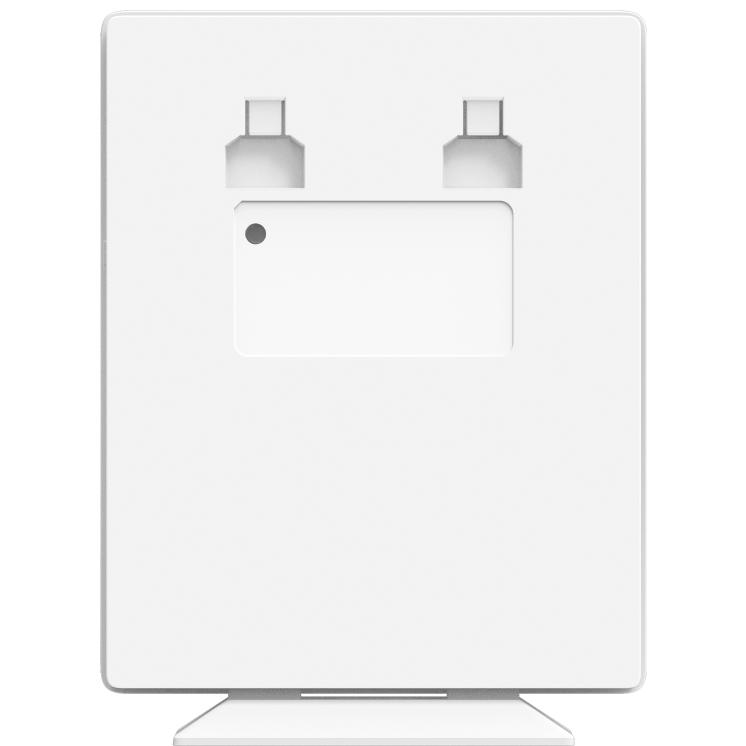 A large main feature product image of TP-Link Omada EAP650-Desktop - AX3000 Desktop Wi-Fi 6 Access Point