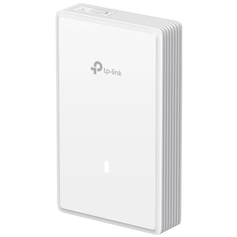 A large main feature product image of TP-Link Omada EAP725-Wall - BE3600 Wall Plate Wi-Fi 7 Access Point