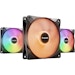 A product image of be quiet! LIGHT WINGS LX ARGB 120mm PWM Fan 3-Pack (Black)