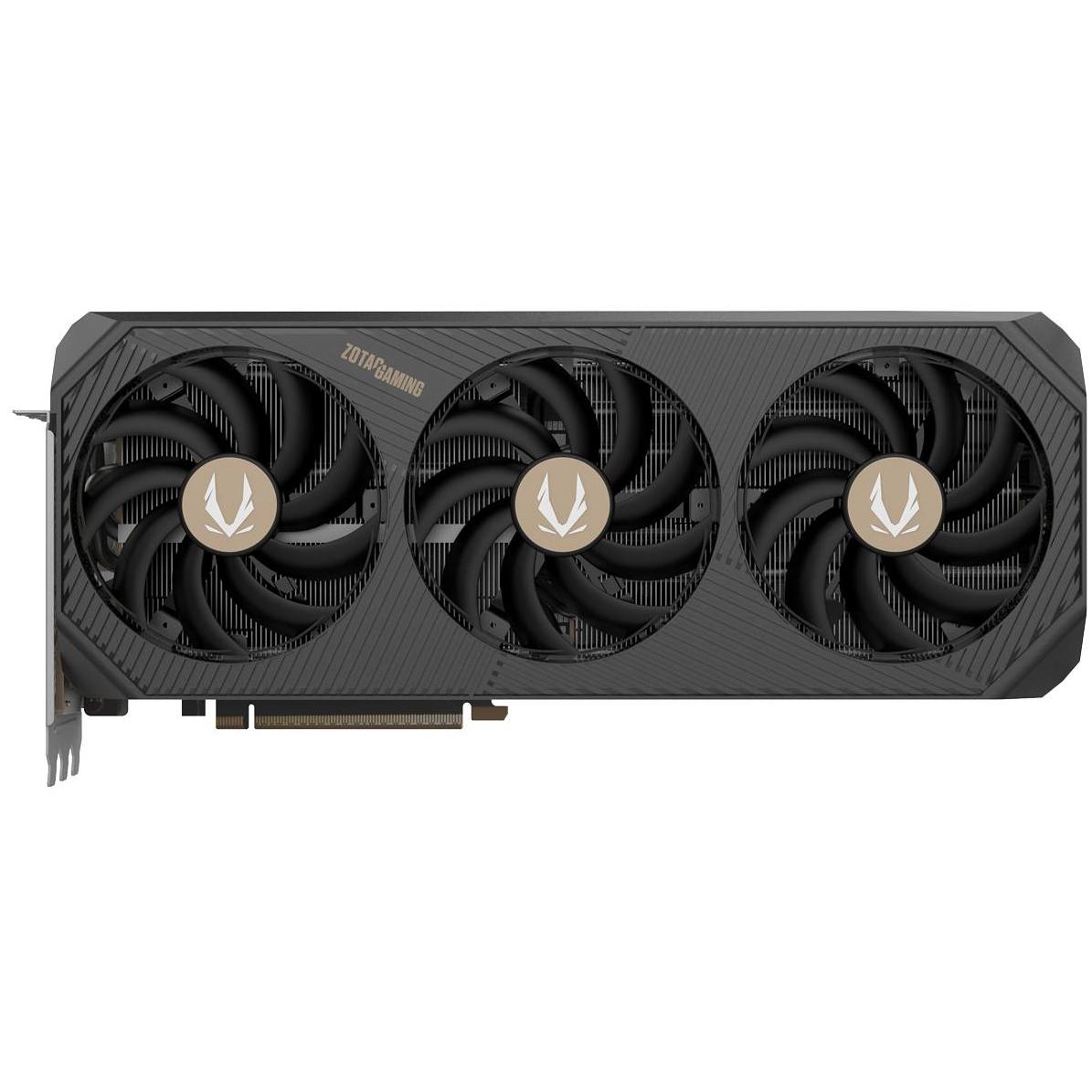 A large main feature product image of ZOTAC Gaming GeForce RTX 5080 Solid 16GB GDDR7