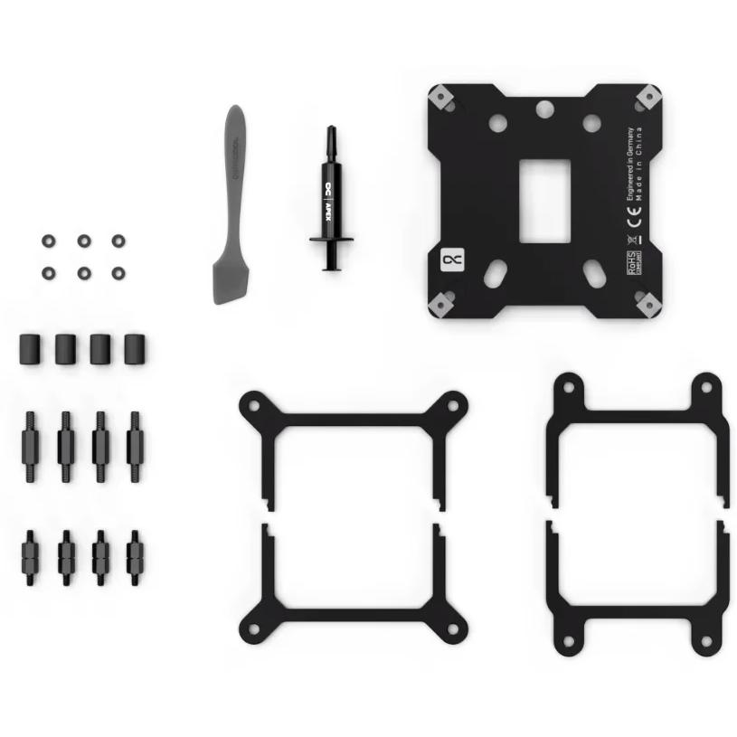 A large main feature product image of Alphacool Core 1 CPU Water Block (Black)