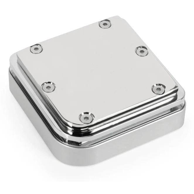 A large main feature product image of Alphacool Core 1 CPU Water Block (Silver)