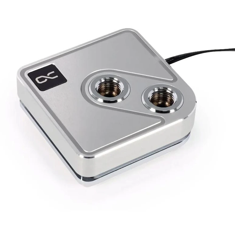 Alphacool Core 1 Aurora ARGB CPU Water Block (Silver)