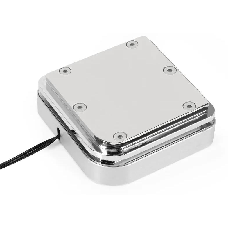 A large main feature product image of Alphacool Core 1 Aurora ARGB CPU Water Block (Silver)