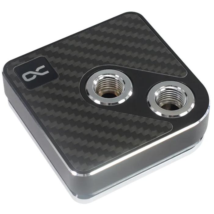 A large main feature product image of Alphacool Core 1 CPU Water Block (Carbon)