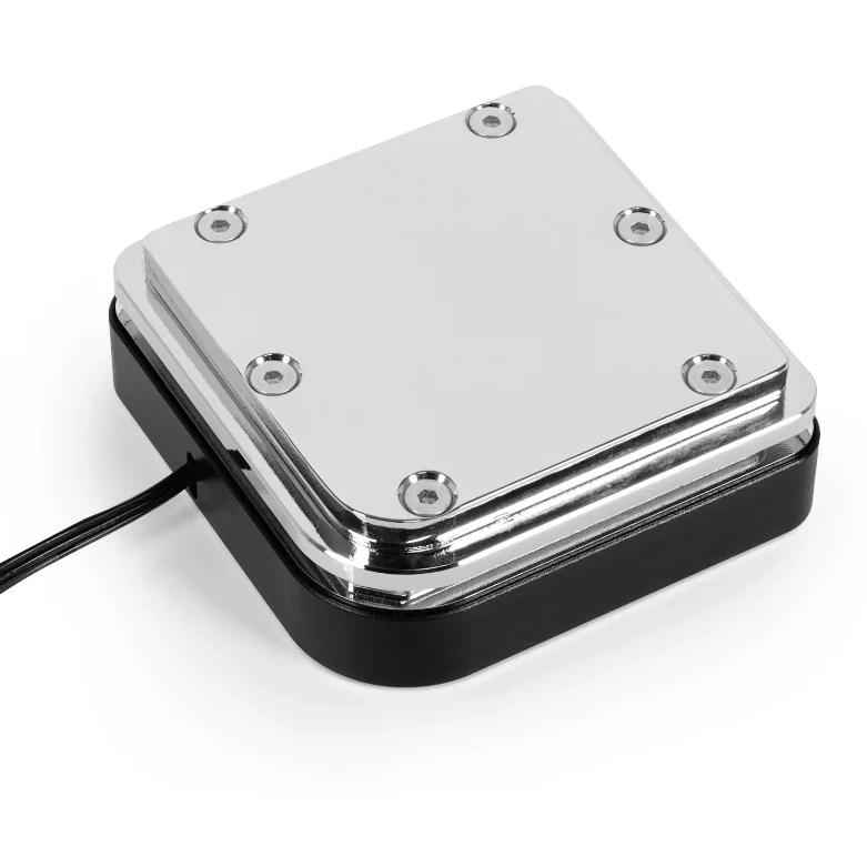 A large main feature product image of Alphacool Core 1 Aurora ARGB CPU Water Block (Black)