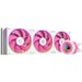 A product image of ID-COOLING FX360 INF 360mm ARGB AIO Liquid CPU Cooler (Pink/White)