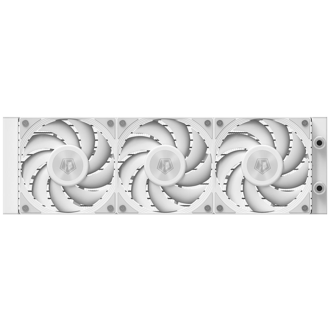 A large main feature product image of ID-COOLING DX360 MAX 360mm ARGB AIO Liquid CPU Cooler (White)