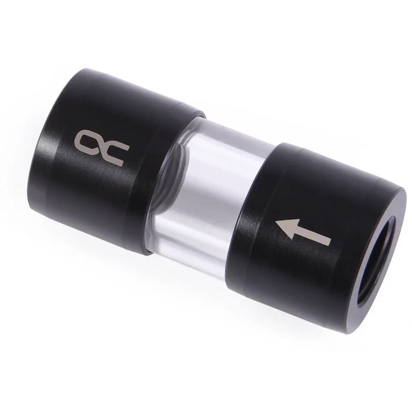 A large main feature product image of Alphacool Eiszapfen G1/4" Inline Particle Filter (Acetal/Acrylic)