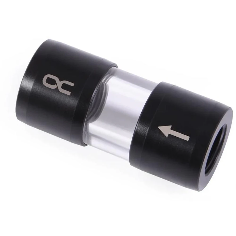 Alphacool Eiszapfen G1/4" Inline Particle Filter (Acetal/Acrylic)
