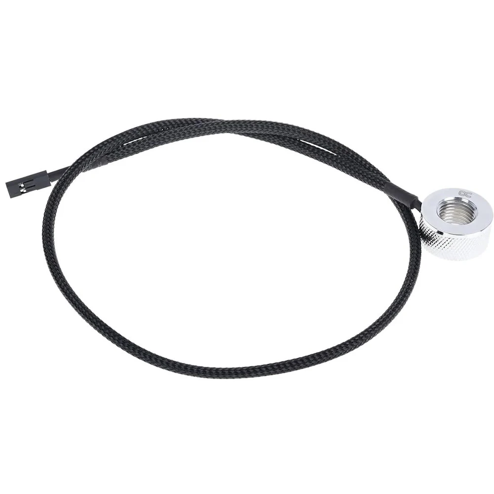 Alphacool Eiszapfen G1/4" Inline Temperature Sensor (Chrome)