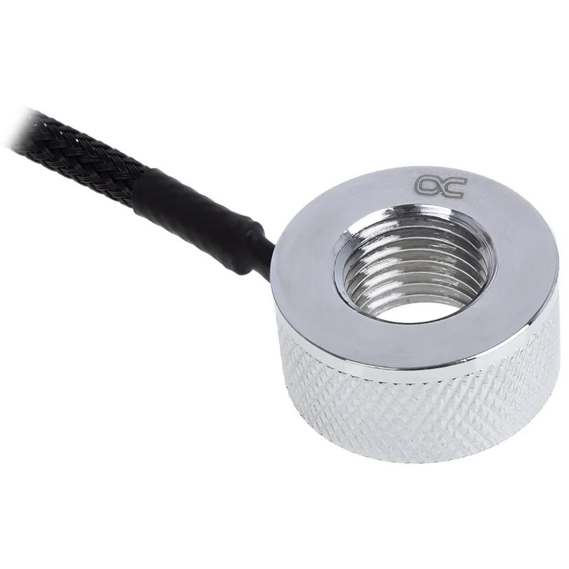 A large main feature product image of Alphacool Eiszapfen G1/4" Inline Temperature Sensor (Chrome)