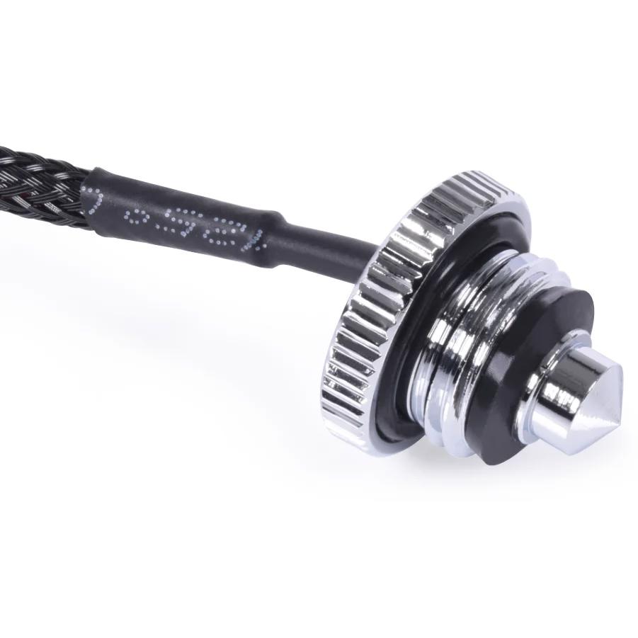A large main feature product image of Alphacool Eiszapfen G1/4" Temperature Sensor Plug (Chrome)
