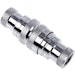 A product image of Alphacool Eiszapfen G1/4" Quick Release Coupling Set - Female (Chrome)
