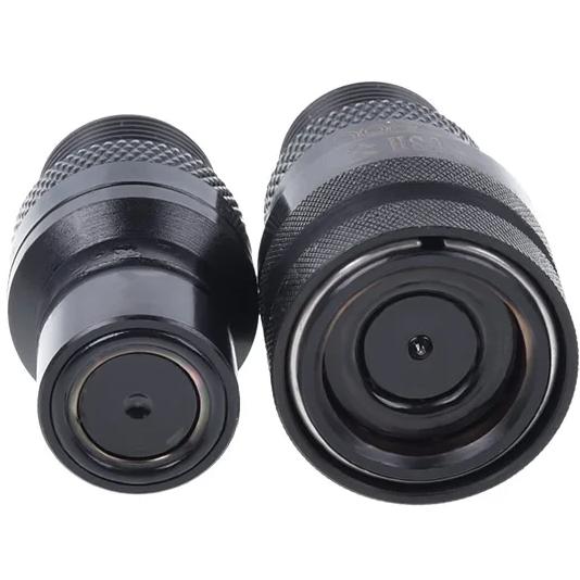A large main feature product image of Alphacool Eiszapfen G1/4" Quick Release Coupling Set - Male (Black)