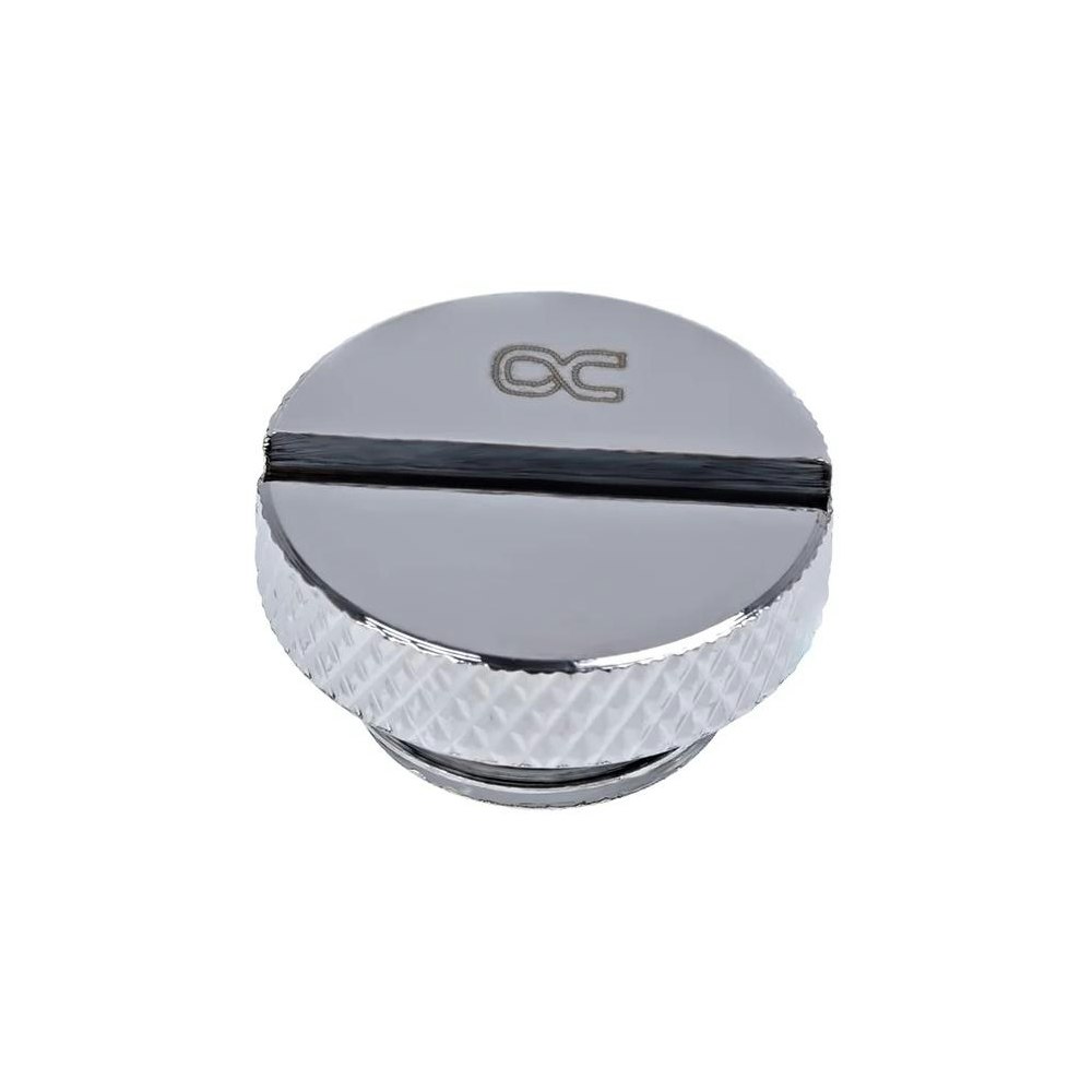A large main feature product image of Alphacool Eiszapfen G1/4" Plug (Chrome)