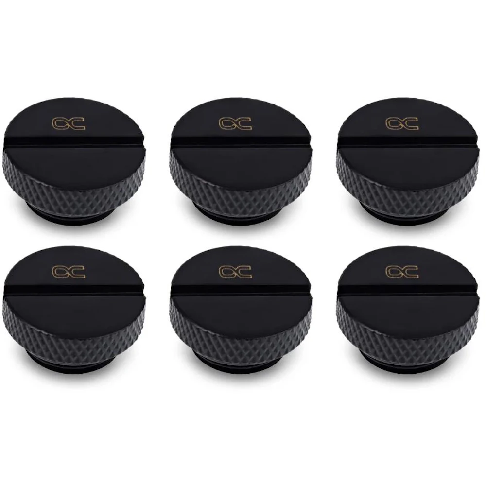 Alphacool Eiszapfen G1/4" Plug 6-Pack (Black)