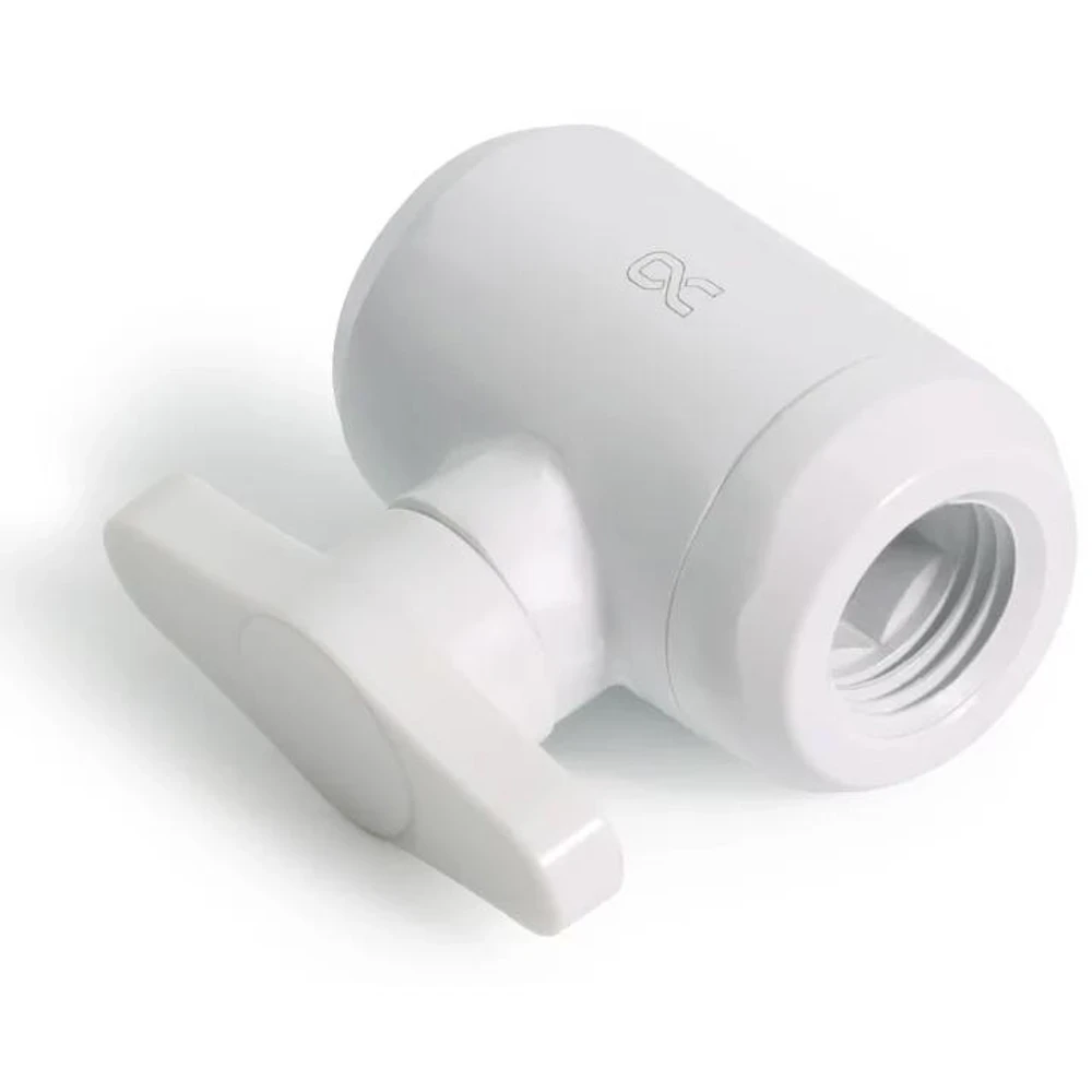 Alphacool Eiszapfen G1/4" Ball Valve (White)