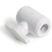 A product image of Alphacool Eiszapfen G1/4" Ball Valve (White)