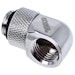 A product image of Alphacool Eiszapfen G1/4" 90 Degree Rotary Fitting (Chrome)