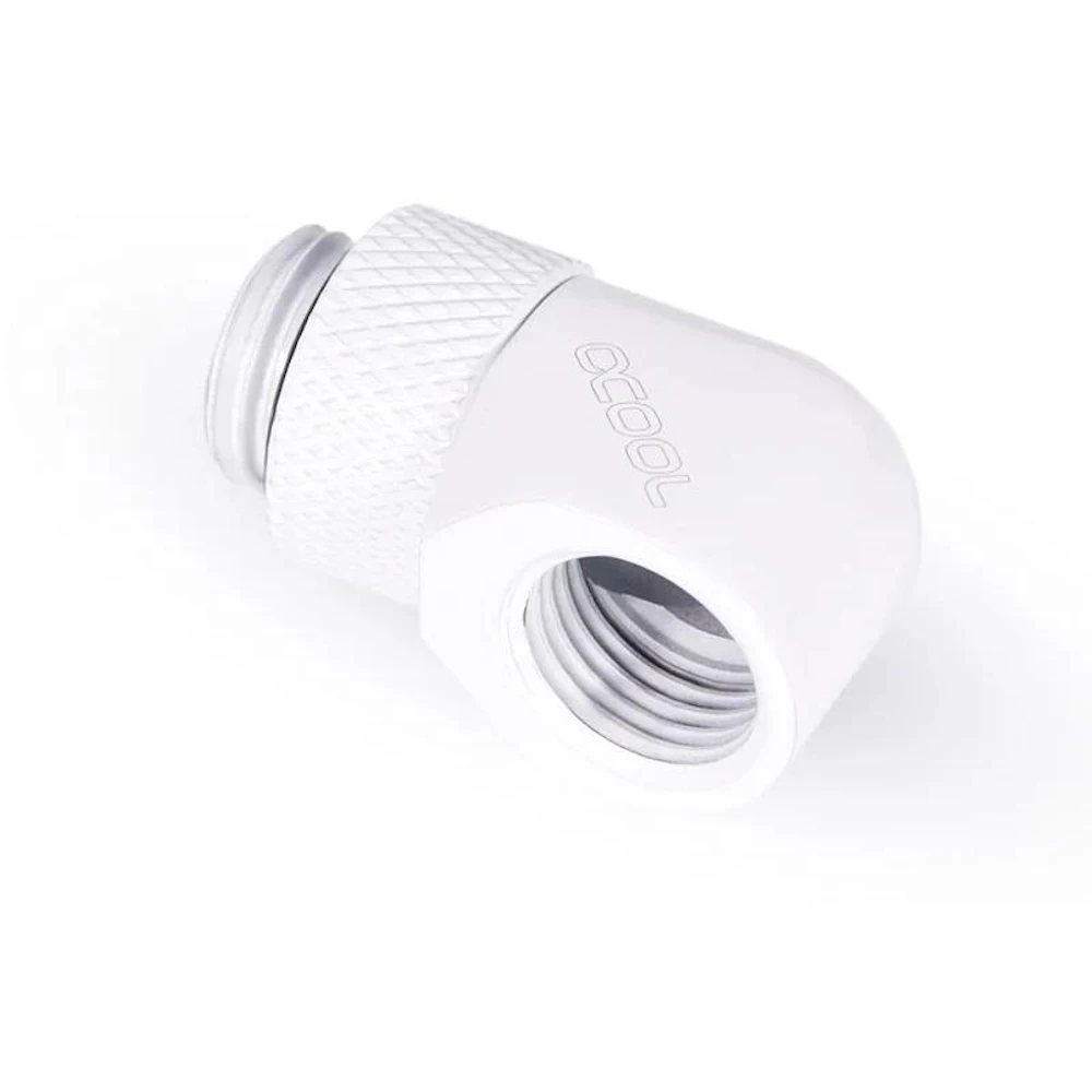 Alphacool Eiszapfen G1/4" 90 Degree Rotary Fitting (White)