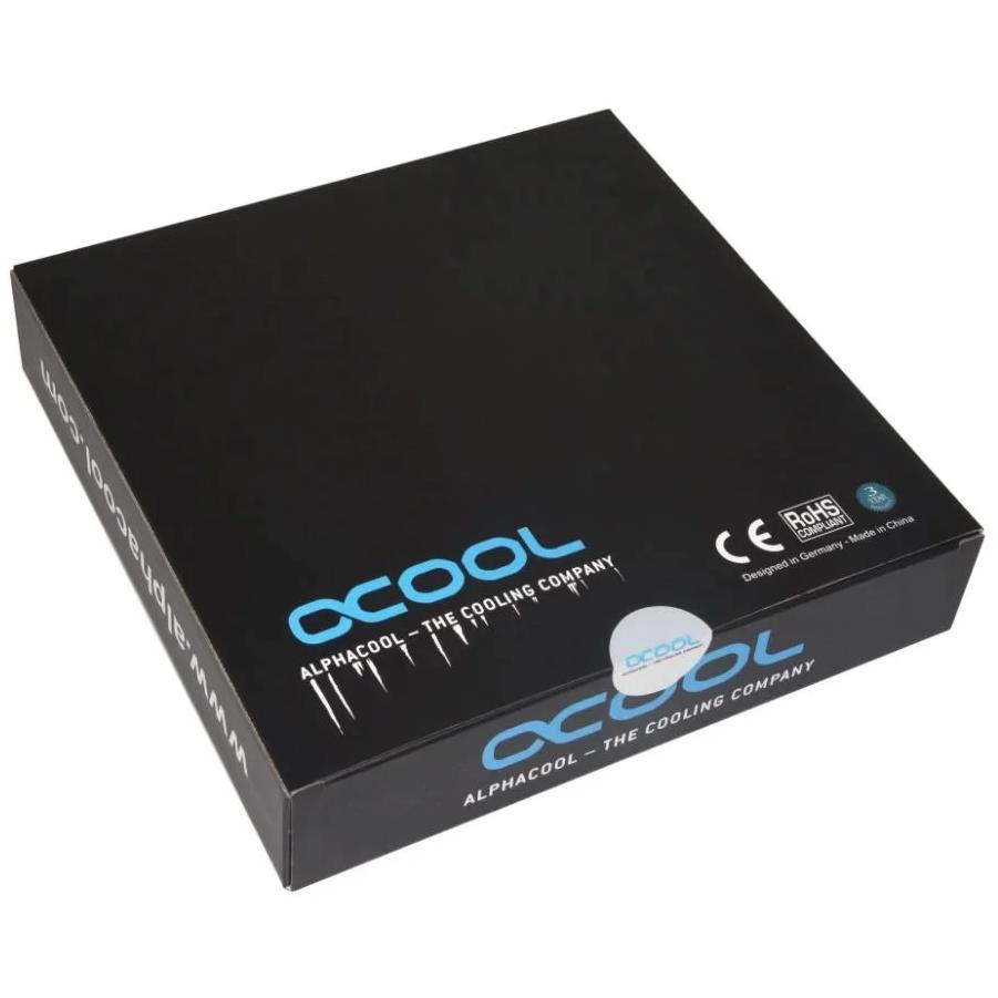 A large main feature product image of Alphacool EPDM Tubing 10/16mm (3/8"-5/8") ID/OD Tubing 3m (Matte Black)