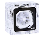 A small tile product image of Alphacool Eisfluegel Aurora ARGB Flow Meter