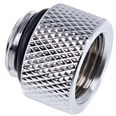 A large main feature product image of Alphacool Eiszapfen G1/4" 10mm Extender (Chrome)