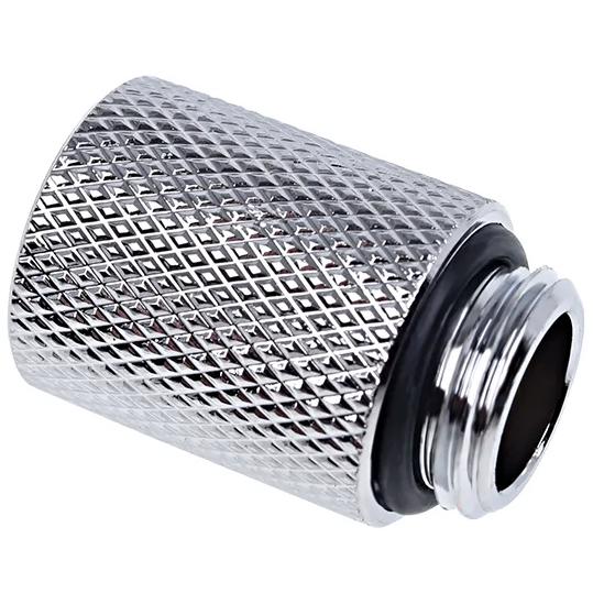 A large main feature product image of Alphacool Eiszapfen G1/4" 20mm Extender (Chrome)