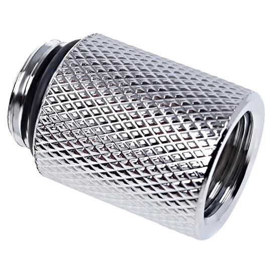 A large main feature product image of Alphacool Eiszapfen G1/4" 20mm Extender (Chrome)