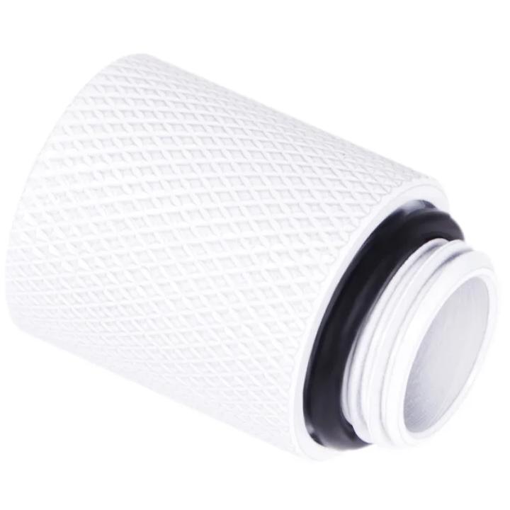 A large main feature product image of Alphacool Eiszapfen G1/4" 20mm Extender (White)