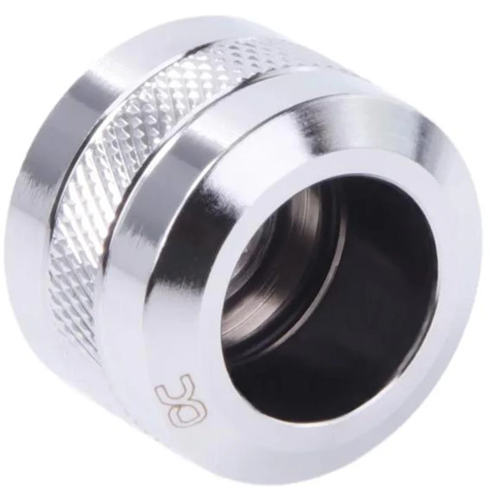 Alphacool Eiszapfen PRO G1/4" 16mm Hard Tube Compression Fitting (Chrome)