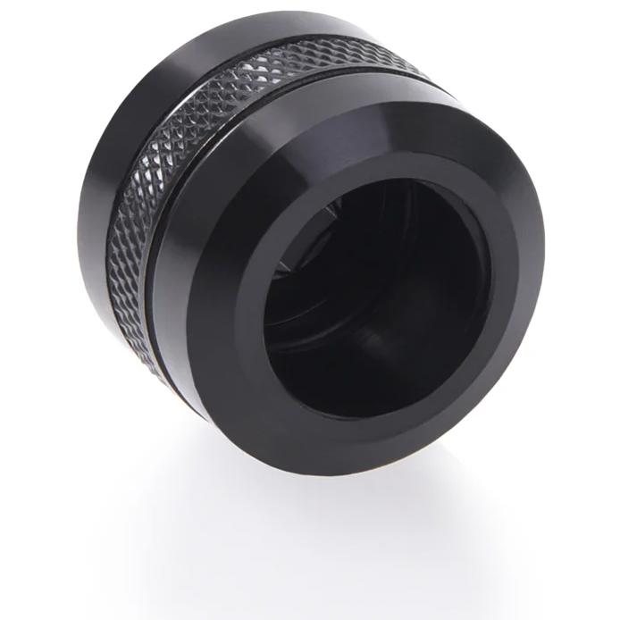 A large main feature product image of Alphacool Eiszapfen PRO G1/4" 16mm Hard Tube Compression Fitting (Black)