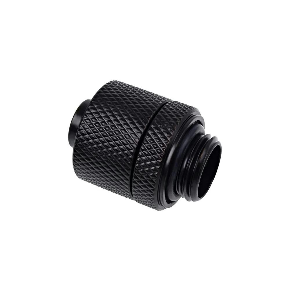 A large main feature product image of Alphacool Eiszapfen G1/4" 10/13mm Soft Tube Compression Fitting 6-Pack (Black)