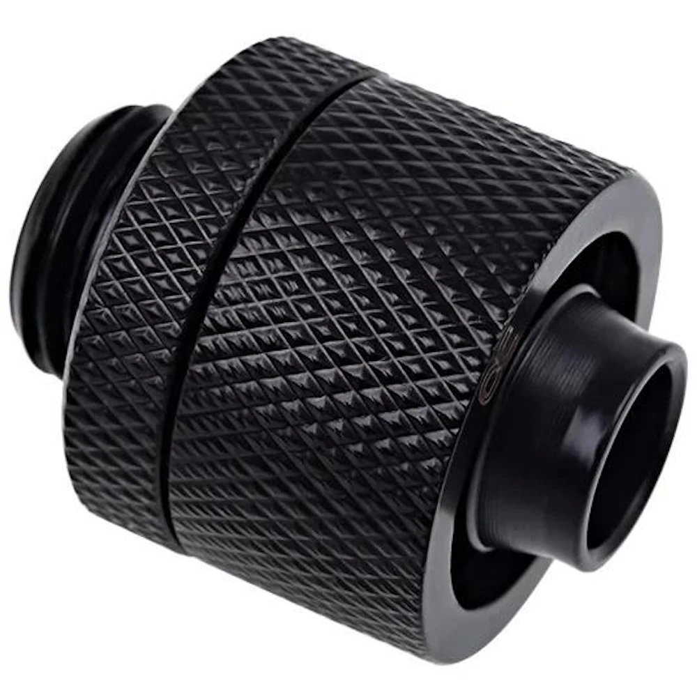 Alphacool Eiszapfen G1/4" 10/16mm Soft Tube Compression Fitting (Black)