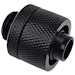 A product image of Alphacool Eiszapfen G1/4" 10/16mm Soft Tube Compression Fitting (Black)