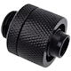 A small tile product image of Alphacool Eiszapfen G1/4" 10/16mm Soft Tube Compression Fitting (Black)