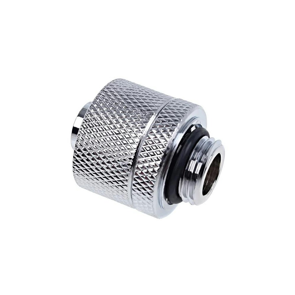 A large main feature product image of Alphacool Eiszapfen G1/4" 10/16mm Soft Tube Compression Fitting (Chrome)