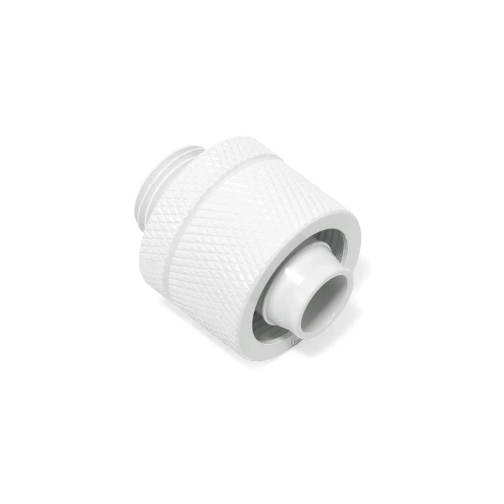 A large main feature product image of Alphacool Eiszapfen G1/4" 10/16mm Soft Tube Compression Fitting 6-Pack (White)