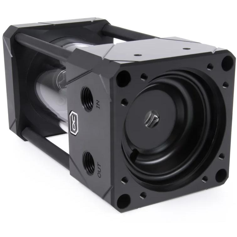 A large main feature product image of Alphacool Eisbecher 150 Aurora ARGB D5 Reservoir (Acetal/Glass)