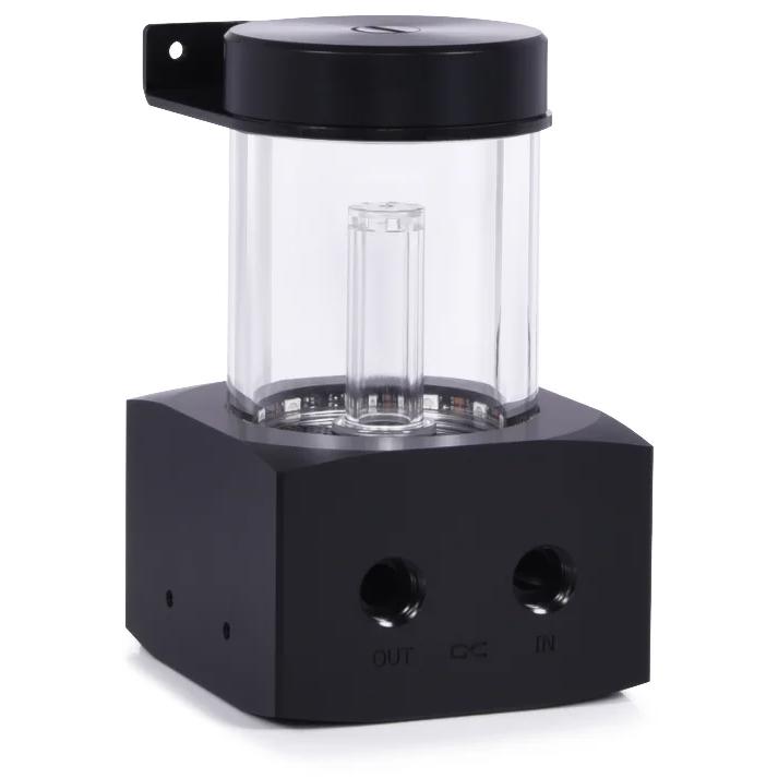 A large main feature product image of Alphacool Core 100 Aurora ARGB D5 Reservoir (Acetal/Acrylic)