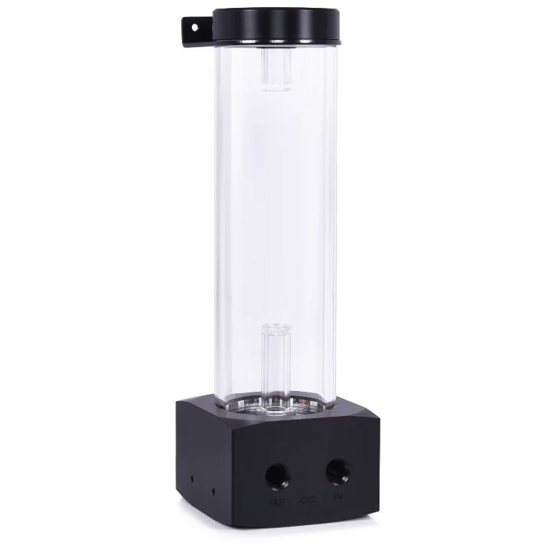 A large main feature product image of Alphacool Core 200 Aurora ARGB D5 Reservoir (Acetal/Acrylic)