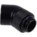 A product image of Alphacool Eiszapfen G1/4" 45 Degree Rotary Fitting (Black)