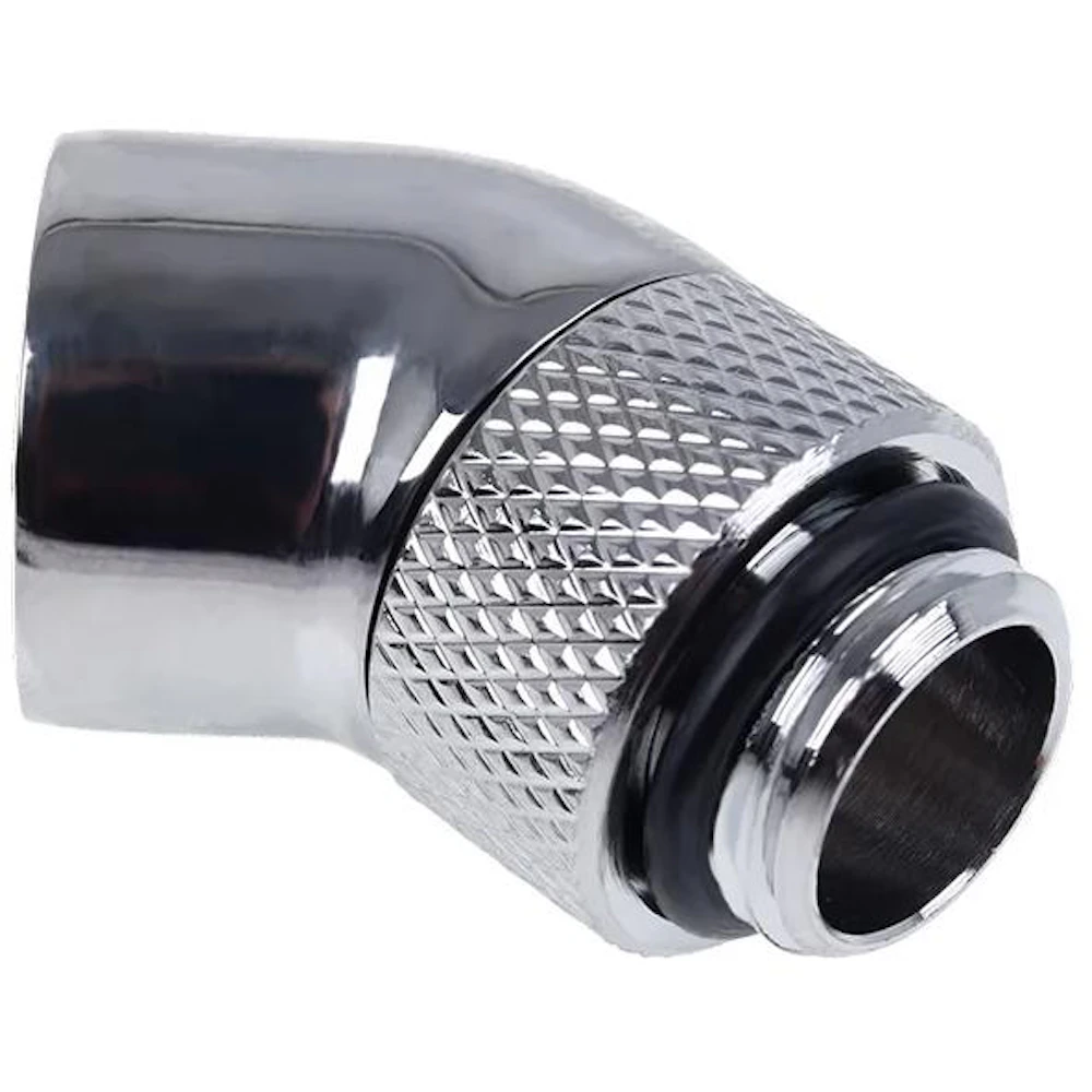 Alphacool Eiszapfen G1/4" 45 Degree Rotary Fitting (Chrome)