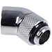 A product image of Alphacool Eiszapfen G1/4" 45 Degree Rotary Fitting (Chrome)