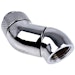 A product image of Alphacool Eiszapfen G1/4" 45 Degree Double Rotary Fitting (Chrome)