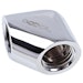 A product image of Alphacool Eiszapfen G1/4" 90 Degree 25mm Elbow Fitting (Chrome)