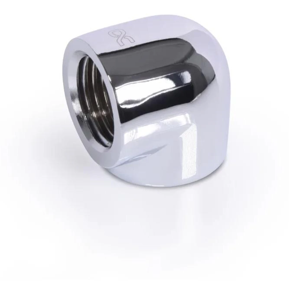 Alphacool Eiszapfen G1/4" 90 Degree 20mm Elbow Fitting (Chrome)